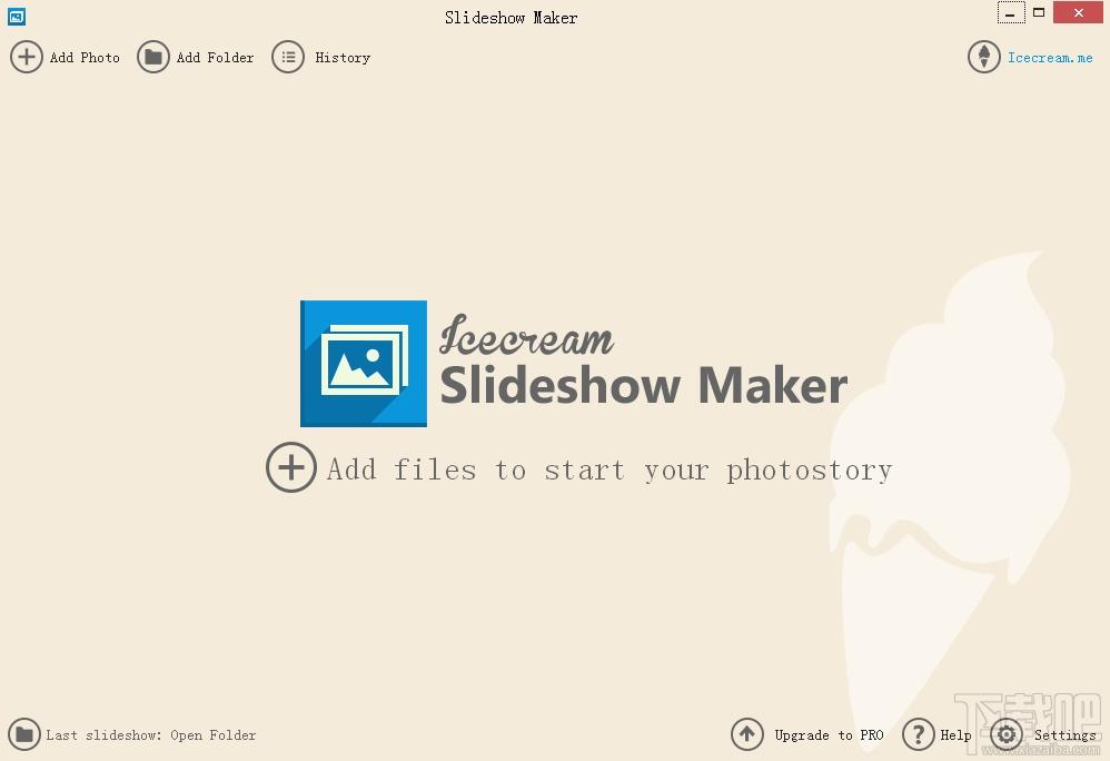 Icecream,Slideshow Maker,幻灯片视频制作