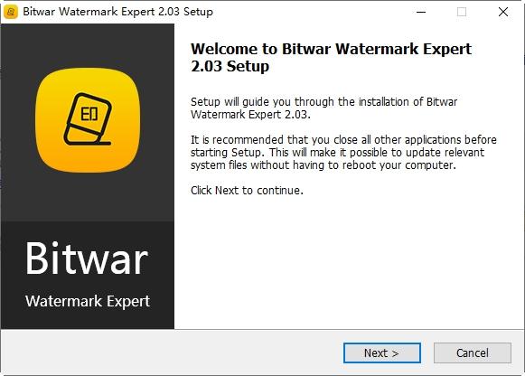 BitwarWatermarkExpert,水印处理.