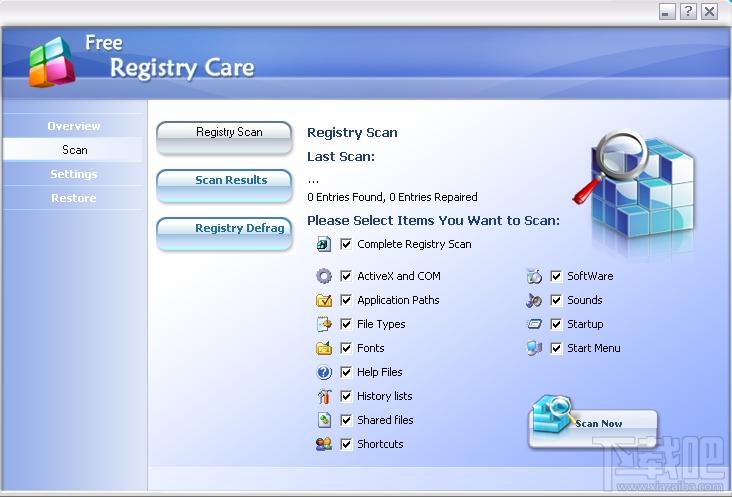 Registry Care,Registry Care下载,注册表修复