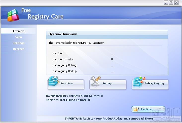 Registry Care,Registry Care下载,注册表修复