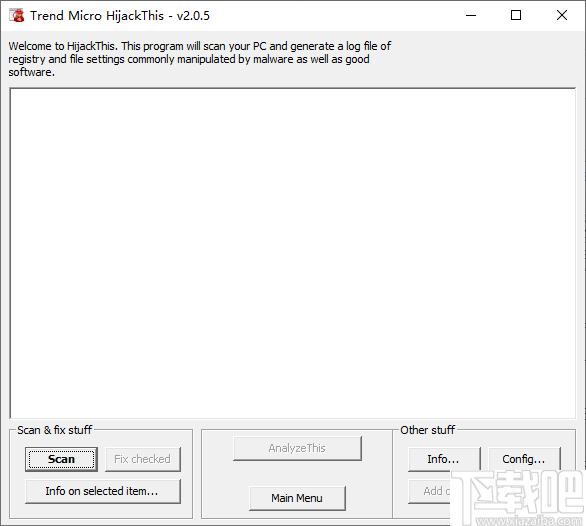 Trend Micro HijackThis下载,检测工具,安全防御
