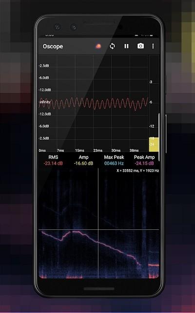 手机示波器软件中文版(Oscope)下载,手机示波器,声波app