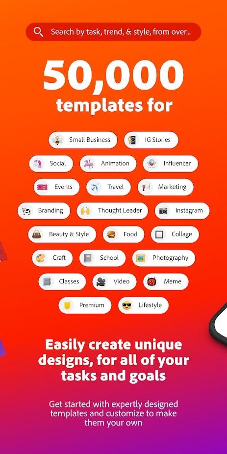 adobesparkposter汉化版下载,adobesparkposter,图片编辑app